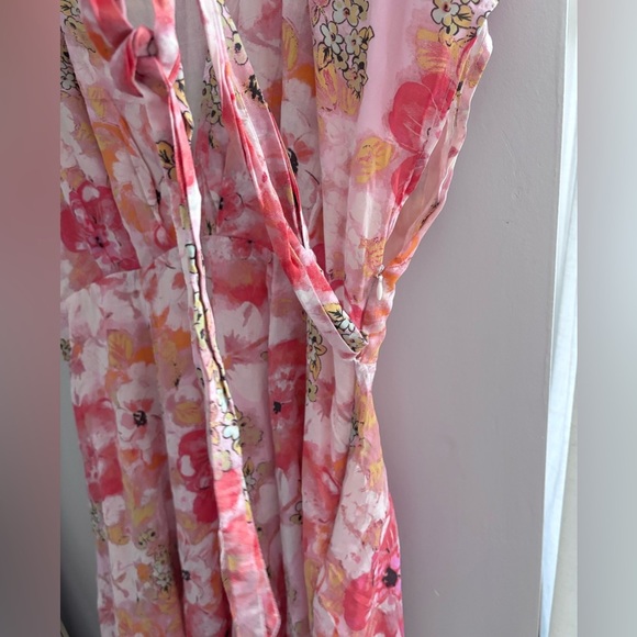 Free People | Freddy Tie mini dress in Fruit Punch - Picture 5 of 8